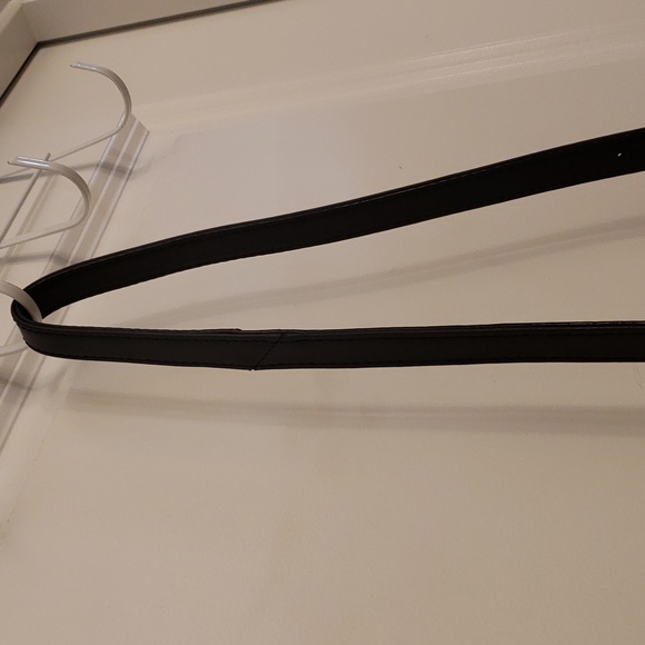 Frye Melissa Mini Shopper Leather Crossbody Adjustable Studs Black Gold - Picture 8 of 17